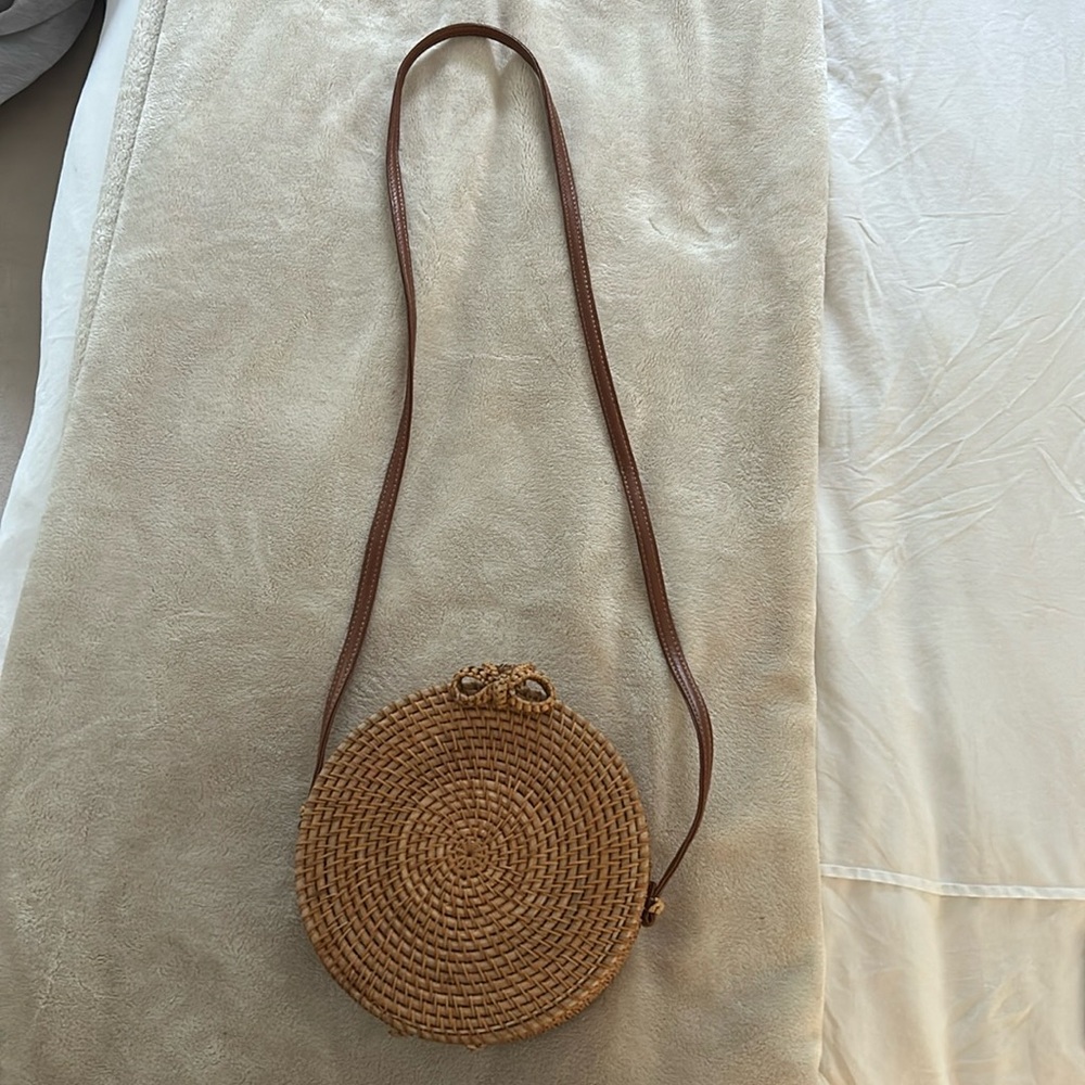 Ratan circle purse